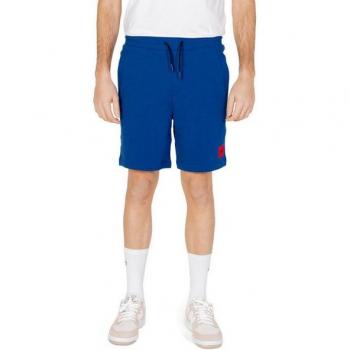 Pantaloni Corti Uomo Hugo Blu Medio con Tasche XL