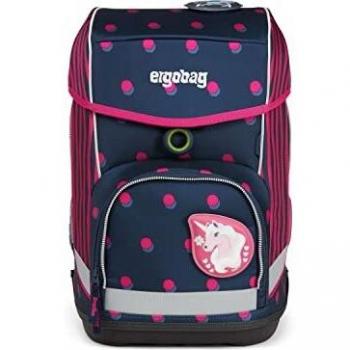 Schultaschenset ergobag cubo Schubi DuBär blau pink Federmappe Sportbeutel Einhörner