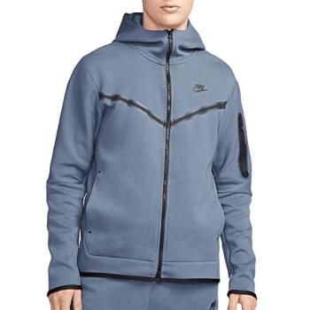 Veste à capuche Nike Tech Fleece couleur bleue