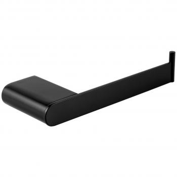 Support à rouleau de papier toilette Titania Naty noir