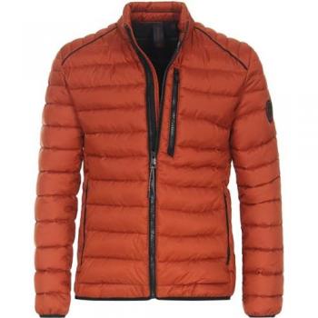 CASAMODA Steppjacke Herren 4XL Uni Dunkelorange