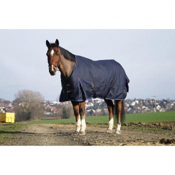 Equitech 1200D Classic Navy Roll Rug – 200 g, 7′ × 160 cm