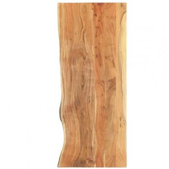 Encimera de acacia para armario tocador 140x52x3.8 cm