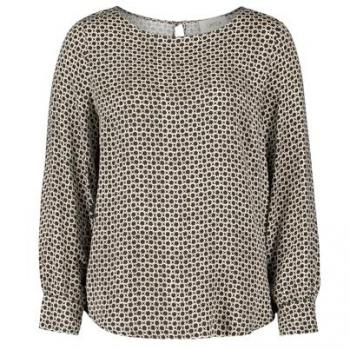 Cartoon Schlupfbluse mit Muster