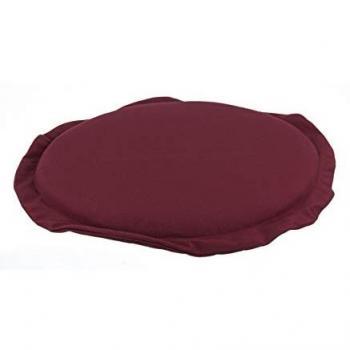 Cuscino Tondo 'Poly' Bordeaux Idrorepellente