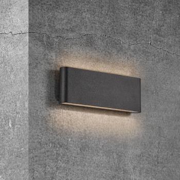 Applique murale extérieur Nordlux KINVER LED 26cm Noir Marron