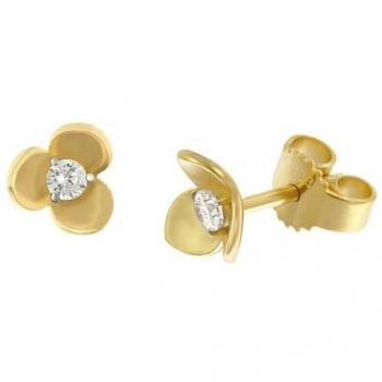Glizz Elegante Ohrstecker Gold 333/8K