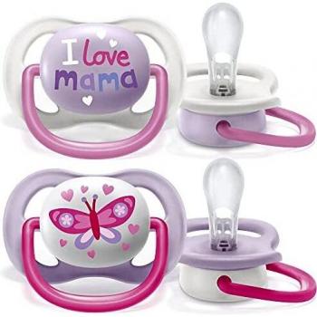 Sucette Avent 0-6 mois Air Happy Fille