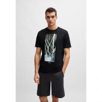 Boss T-Shirt Tee 6 50514647 Schwarz Regular Fit