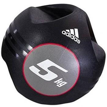 Bola de Medicina Deportiva Doble Asa en Negro y Rojo – Adidas ADBL-10413