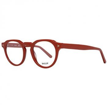 Bally BY 5020 042 Men’s Orange Eyeglasses (Blue‑Light Block) – One Size