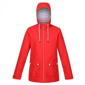 Regatta Bayletta Waterproof Jacket High Risk Red Size 12