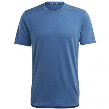 Adidas Herren T-Shirt für intensive Trainings – Farbwechsel in Blau