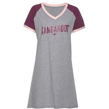 KangaROOS Damen Shirt mit Kontrast-Raglanärmeln