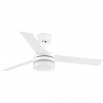 LED Ventilator CE 12W Weiß-Ahorn