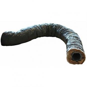 Gaine PVC souple isolée Unelvent Ecosoft 80 mm 25 mm 6 mètres