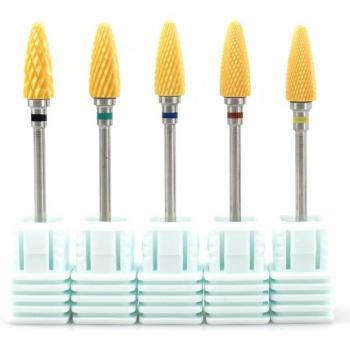 ERUIKA Yellow Manicure Drill Bit