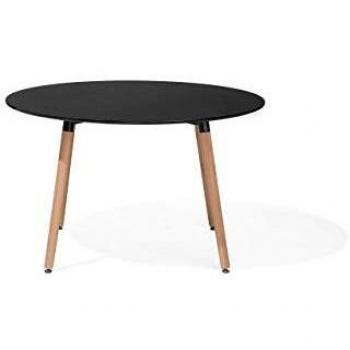 BOVIO Table de Cuisine Beliani – 120 cm Noir