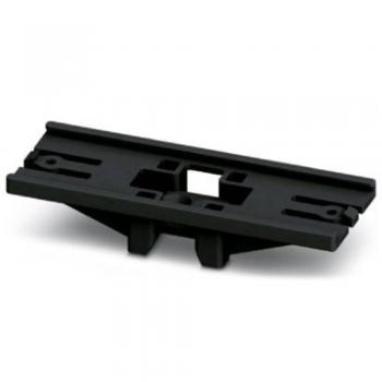 CARRIER-PMP (110X38) porte-étiquette noir à visser 10 pcs