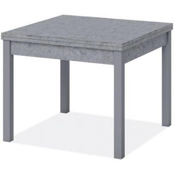 Mesa Argonauta: Grisa, Hormigón y Madera Melamina – Extensible 90x90 a 180 cm
