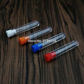 Bridal Shower Giftware – 20 Clear Plastic Test Tubes (12×60mm) with Caps