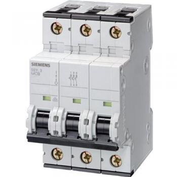 SIEMENS 5SY6306-6 Char-B Circuit Breaker 6A 3-Pole