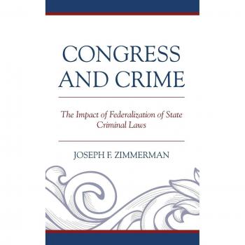Congress and Crime by Joseph F. Zimmerman