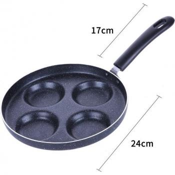 Breakfast Grill Pot with Four Holes