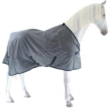 Pferde‑Regendach Busse – Windchill 0 g, Grau (Navy)