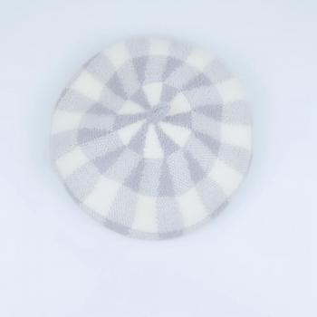 Casual Women’s Plaid Beret Cap