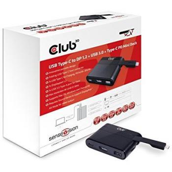 Club 3D Docking Station USB-C a DP 1.2 CSV-1537