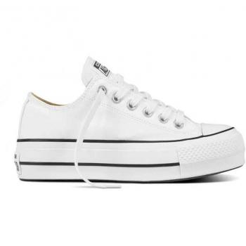 Tênis Plataforma Converse Chuck Taylor Branco