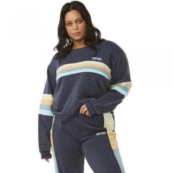 Rip Curl Surf Revival Panelled Sweatshirt Navy M Damen