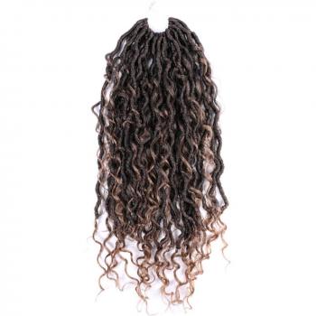 Tresses Luxe 14 18 avec Cheveux Bouclés