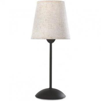 Lampada Loris da Tavolo E14 Nero e Sabbia