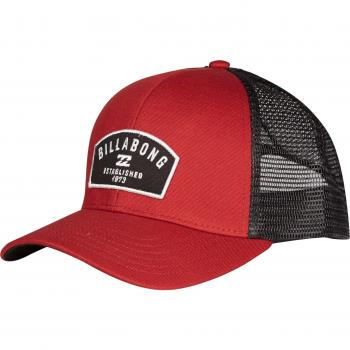 Billabong Gorra Wharf Trucker, Hombre, Rojo (Clay), Talla Única