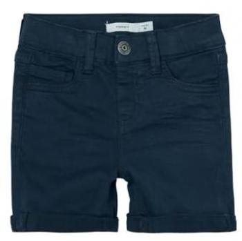 NMMSILAS ISAK 9587‑MF Kids Shorts – Dunkles Saphir