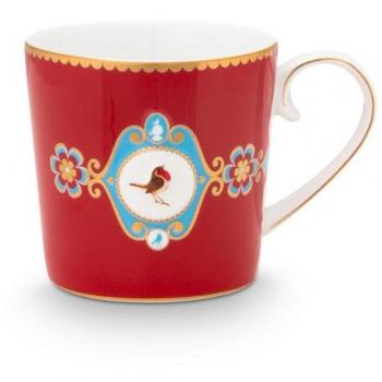 Mug Médaillon Rouge Love Birds 150ml