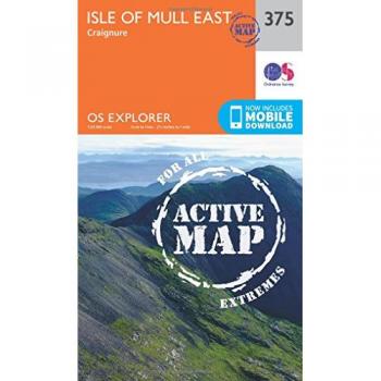 Ordnance Survey Map of Isle of Mull East