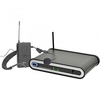 QTX 171.803 UHF Wireless Microphone System With Desktop Receiver Upto 50m Range