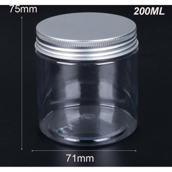 Échantillon de maquillage en pot vide