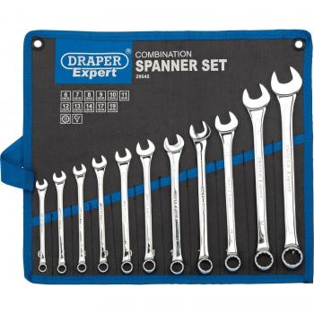 Kit clé mixte métrique 11 pcs, couleur argent – Draper Tools – Réf. 29545