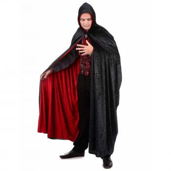 Cape Halloween velours réversible