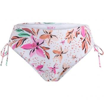 Roxy Printed High Waist Bikinihose Damen weiß/rosa/orange