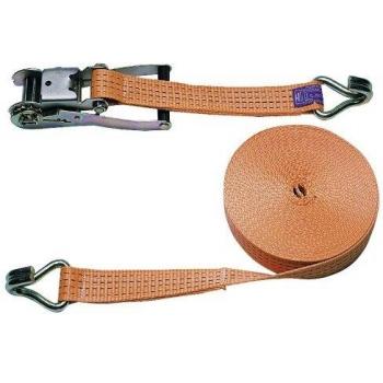 Zurrgurt mit Ratsche 8m, 50mm, 4000kg, 2 Haken