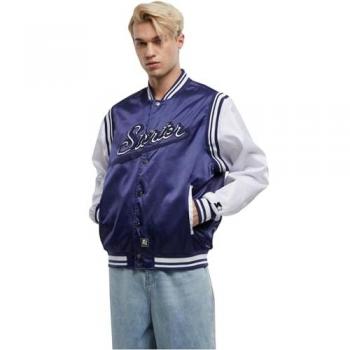 Starter Black Label Deep Night Satin College Jacket – L/Male