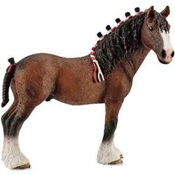 Castrone Clydesdale action figure con dettagli realistici