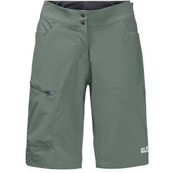 Jack Wolfskin Damen Funktionsshorts wasserabweisend kühlend TOURER SHORTS W Größe 36 Oliv