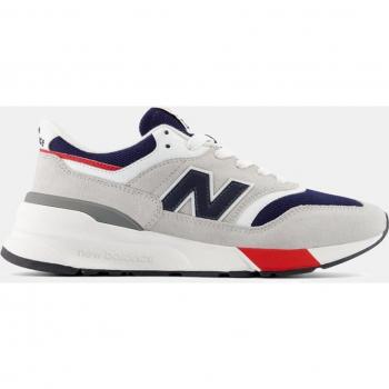 New Balance Unisex 997R in Grau/Blau, Suede/Mesh, Größe 40,5