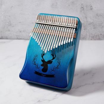 Mahogany 17-Key Calimba for Music Lovers
